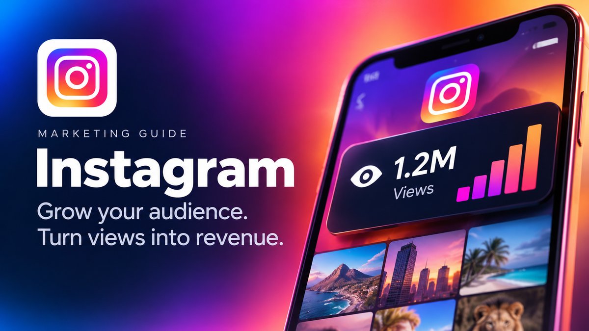 Instagram marketing guide cover